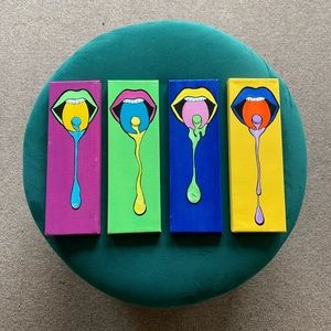 4 piece canvas art- Pop art